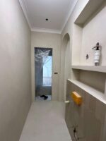 Декоративная штукатурка для санузлов Polycenement 600+300с защитным лаком PROTECTOR + LACCA ESTREMO PU2