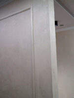 Декоративная штукатурка мокрый шелк супер прочное покрытие в интерьере