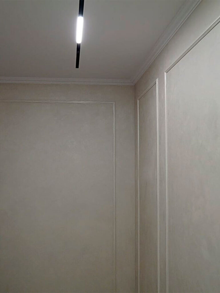 Декоративная штукатурка мокрый шелк супер прочное покрытие в интерьере