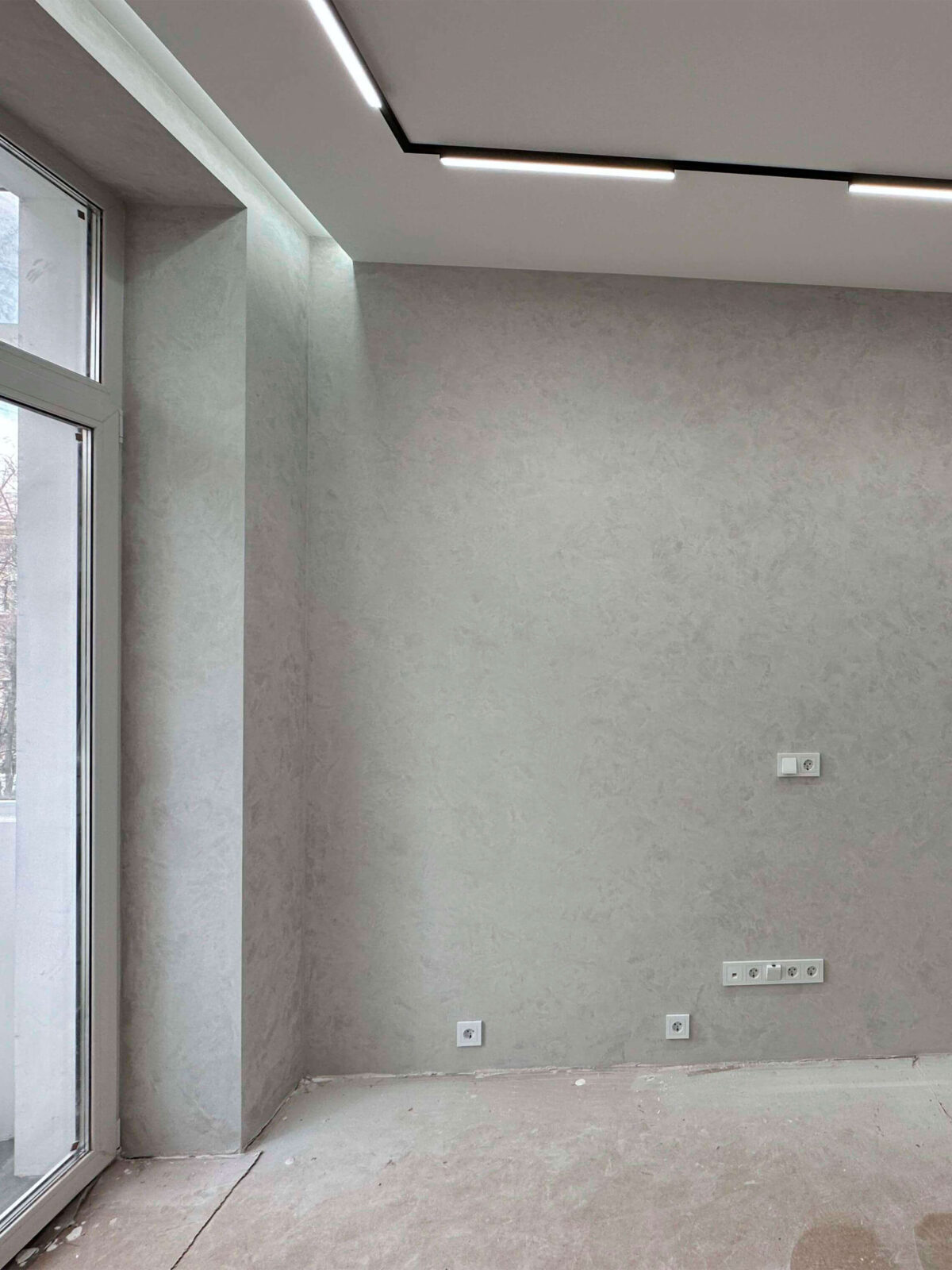 Матовая декоративная штукатурка Gradiente кистевое нанесение с эффектом замши