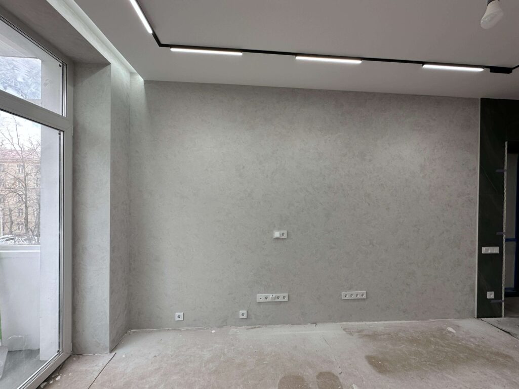 Матовая декоративная штукатурка Gradiente кистевое нанесение с эффектом замши