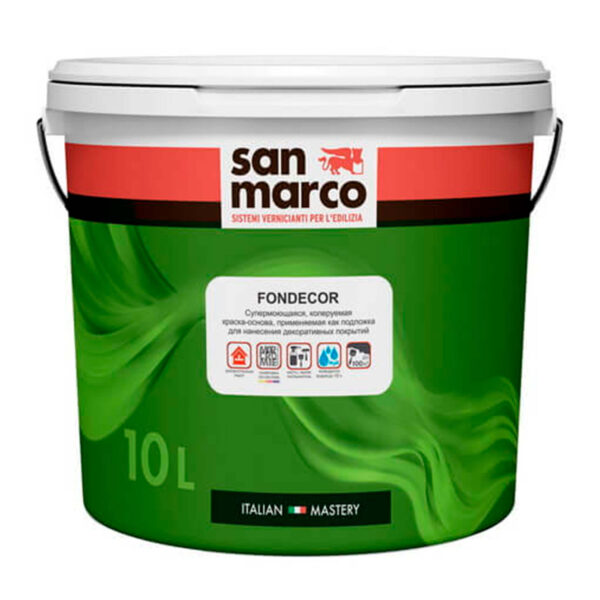 Грунт San Marco Fondecor Bianco 10л