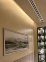 Декоративная штукатурка SAN MARCO Marmorino Classico на стенах и потолке