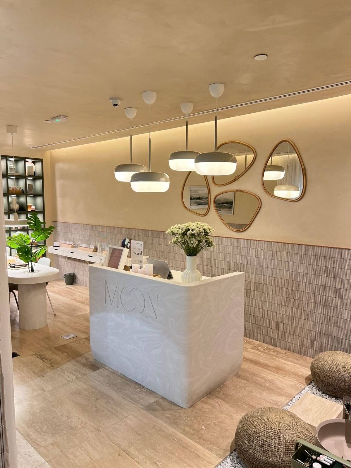 Декоративная штукатурка SAN MARCO Marmorino Classico на стенах и потолке