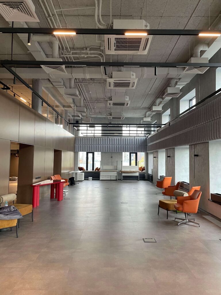 Фактурная штукатурка Intonaco Quarzo + прочная краска Italica Ceramica 2 тона