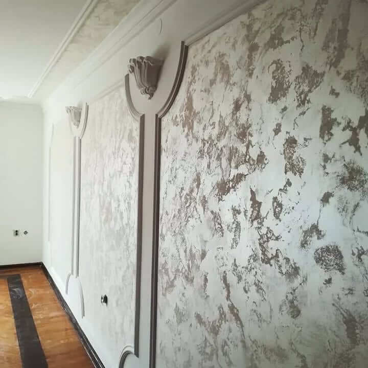 Деталь покрытия Marcopolo Luxury Серебро с перламутровым эффектом