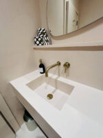 Штукатурка микроцемент SAN MARCO Materica + Velature для ванной комнаты